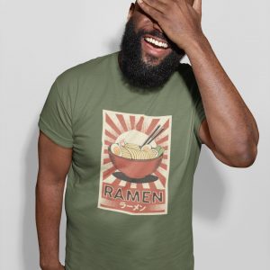 Savor the Flavor Unisex Cotton Crew Tee - Perfect for Ramen Lovers