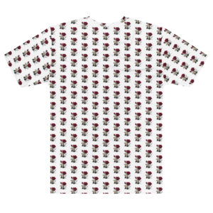 Spikey Rose All-Over Print T-Shirt | Unisex Floral Streetwear Tee